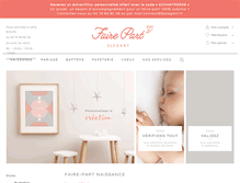 Tablet Screenshot of faire-part-elegant.fr